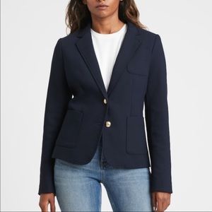 NWT Banana Republic Hacking Jacket in Navy Blue
